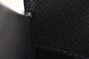 Auth Louis Vuitton Taiga Porte Documents Lozan 2Way Briefcase M30052 Black 5772J