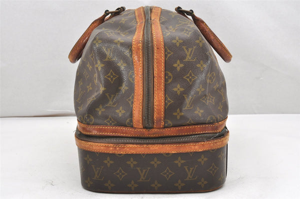 Authentic Louis Vuitton Monogram Sac Sport Travel Hand Bag Old Model LV 5772K