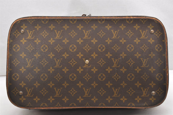 Authentic Louis Vuitton Monogram Sac Sport Travel Hand Bag Old Model LV 5772K