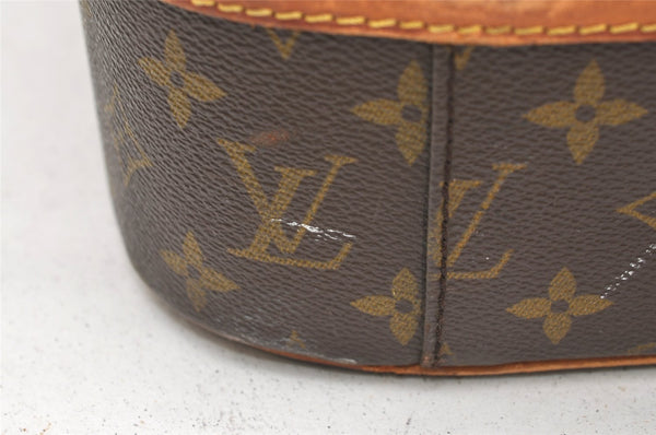 Authentic Louis Vuitton Monogram Sac Sport Travel Hand Bag Old Model LV 5772K