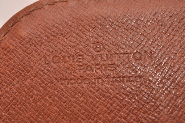 Authentic Louis Vuitton Monogram Cartouchiere MM M51253 Shoulder Cross Bag 5773I