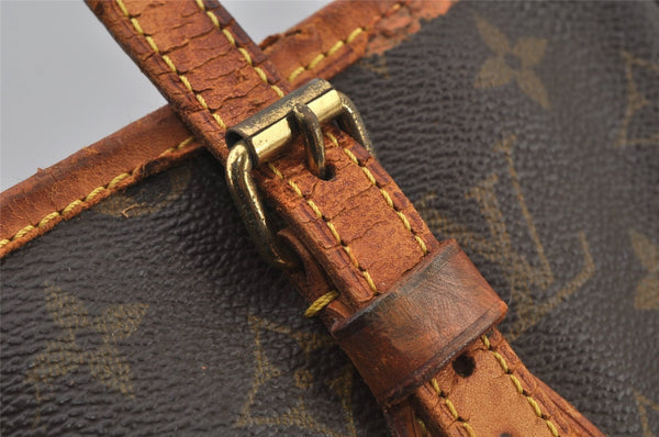 Authentic Louis Vuitton Monogram Bucket PM Shoulder Tote Bag M42238 LV 5773J