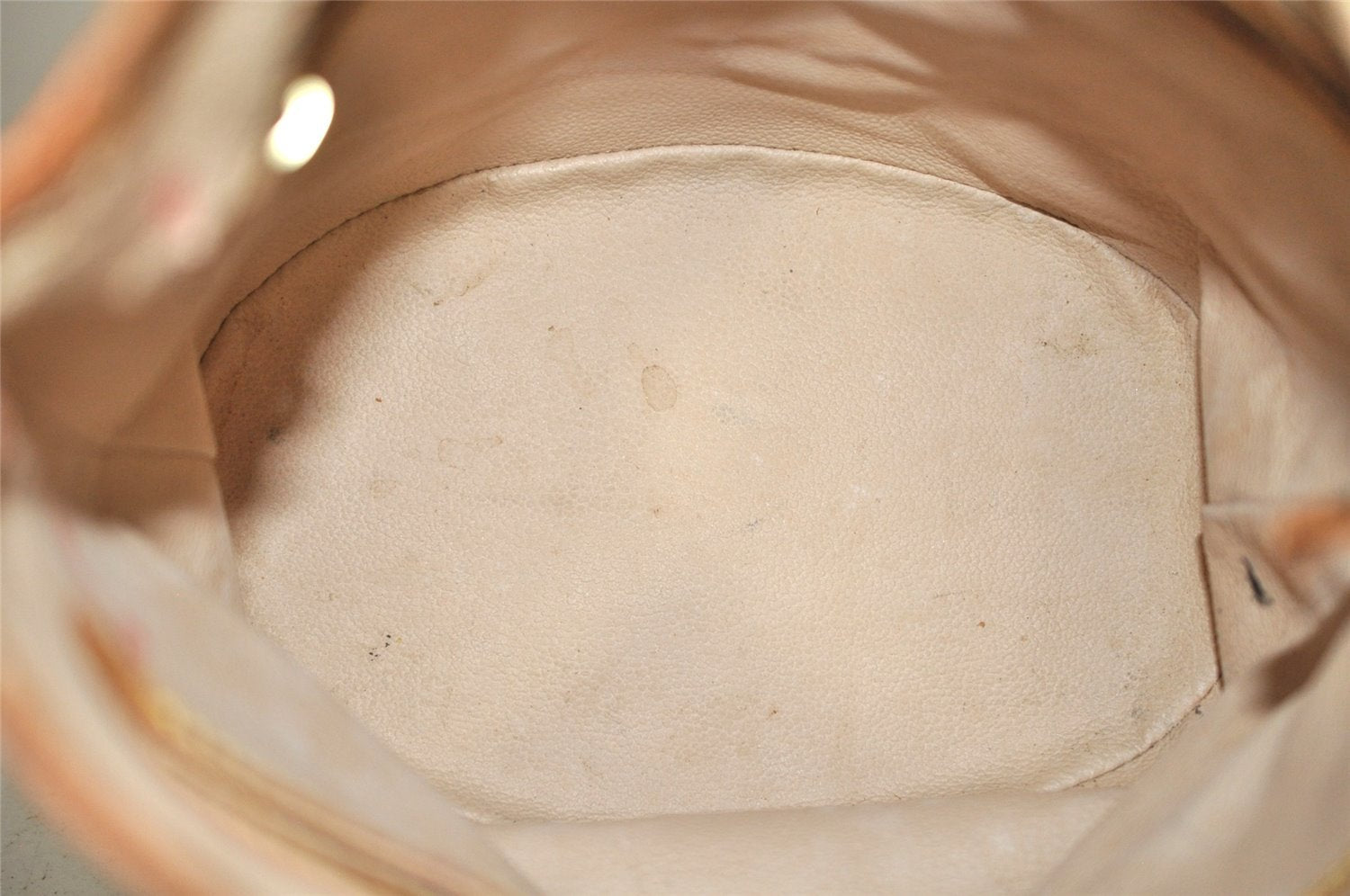 Authentic Louis Vuitton Monogram Bucket PM Shoulder Tote Bag M42238 LV 5773J