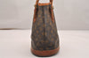 Authentic Louis Vuitton Monogram Bucket PM Shoulder Tote Bag M42238 LV 5774J