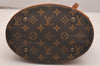 Authentic Louis Vuitton Monogram Bucket PM Shoulder Tote Bag M42238 LV 5774J