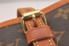 Authentic Louis Vuitton Monogram Bucket PM Shoulder Tote Bag M42238 LV 5774J