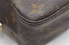 Auth Louis Vuitton Monogram Trousse Toilette 23 Clutch Hand Bag M47524 LV 5775K