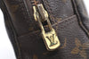 Auth Louis Vuitton Monogram Trousse Toilette 23 Clutch Hand Bag M47524 LV 5775K