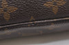 Auth Louis Vuitton Monogram Trousse Toilette 23 Clutch Hand Bag M47524 LV 5775K