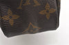 Auth Louis Vuitton Monogram Trousse Toilette 23 Clutch Hand Bag M47524 LV 5775K