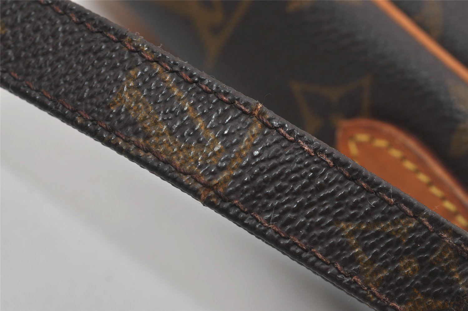 Authentic Louis Vuitton Monogram Danube Shoulder Cross Body Bag M45266 LV 5776I