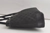 Authentic GUCCI Vintage Shoulder Tote Bag GG Canvas Leather 33890 Black 5776K