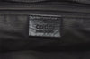Authentic GUCCI Vintage Shoulder Tote Bag GG Canvas Leather 33890 Black 5776K