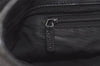 Authentic GUCCI Vintage Shoulder Tote Bag GG Canvas Leather 33890 Black 5776K