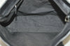 Authentic GUCCI Vintage Shoulder Tote Bag GG Canvas Leather 33890 Black 5776K