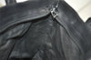 Authentic GUCCI Vintage Shoulder Tote Bag GG Canvas Leather 33890 Black 5776K