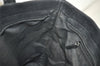 Authentic GUCCI Vintage Shoulder Tote Bag GG Canvas Leather 33890 Black 5776K