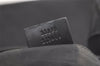 Authentic GUCCI Vintage Shoulder Tote Bag GG Canvas Leather 33890 Black 5776K
