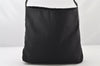 Authentic PRADA Nylon Tessuto Leather Shoulder Cross Body Bag Black 5777K