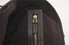 Authentic GUCCI Charmy Shoulder Tote Bag GG Canvas Leather 153361 Brown 5778K