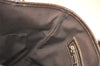 Authentic GUCCI Charmy Shoulder Tote Bag GG Canvas Leather 153361 Brown 5778K