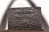 Authentic GUCCI Charmy Shoulder Tote Bag GG Canvas Leather 153361 Brown 5778K