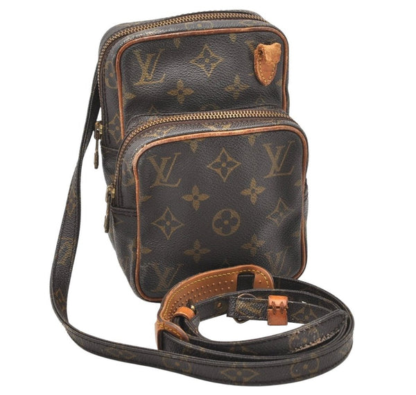 Authentic Louis Vuitton Monogram Mini Amazone Shoulder Bag M45238 Junk 5779K