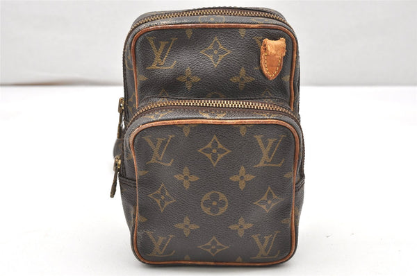 Authentic Louis Vuitton Monogram Mini Amazone Shoulder Bag M45238 Junk 5779K