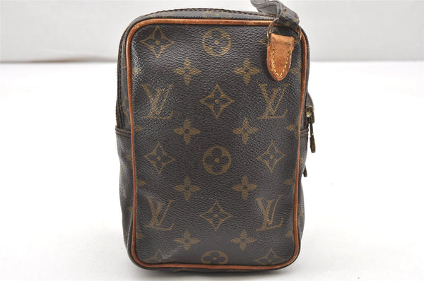 Authentic Louis Vuitton Monogram Mini Amazone Shoulder Bag M45238 Junk 5779K