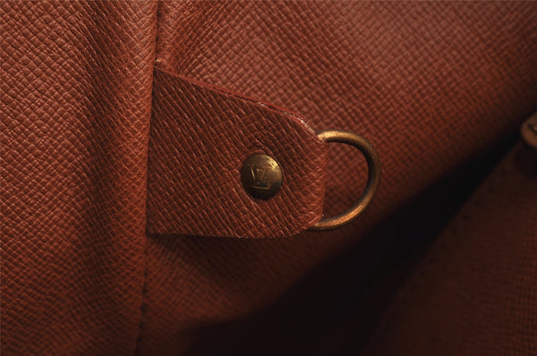 Auth Louis Vuitton Monogram Sac Weekend PM Vintage Tote Bag M42425 Junk 5781I