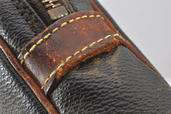 Authentic Louis Vuitton Monogram Marly Dragonne GM M51825 Clutch Hand Bag 5782K