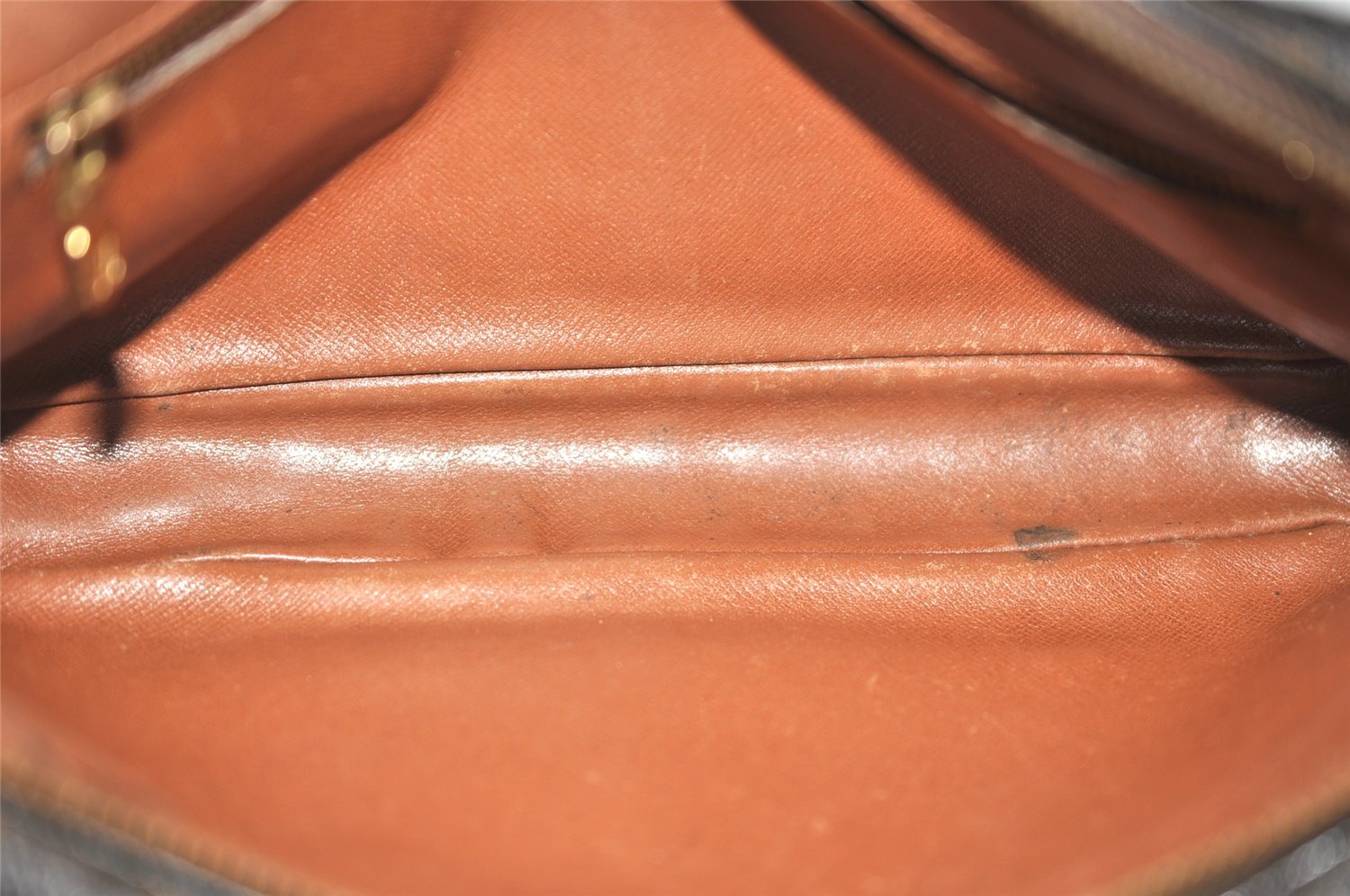 Authentic Louis Vuitton Monogram Marly Dragonne GM M51825 Clutch Hand Bag 5782K