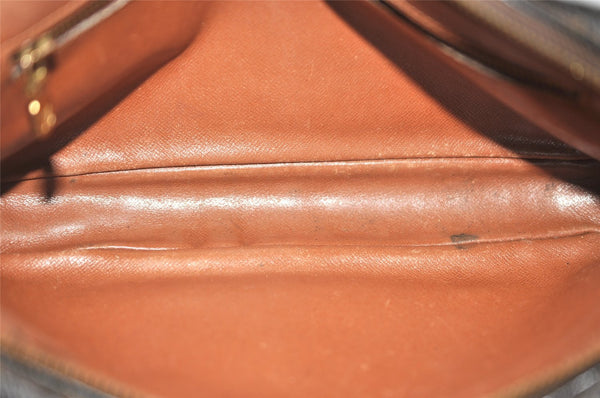 Authentic Louis Vuitton Monogram Marly Dragonne GM M51825 Clutch Hand Bag 5782K