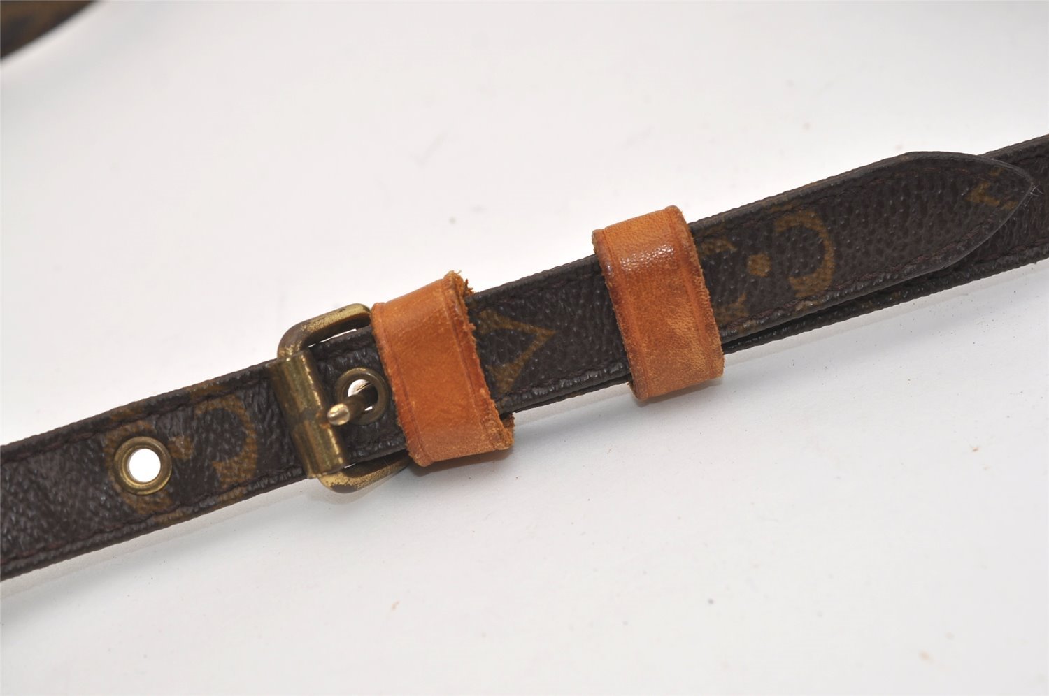 Authentic Louis Vuitton Monogram Danube Shoulder Cross Body Bag M45266 LV 5784J