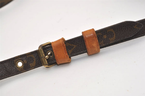 Authentic Louis Vuitton Monogram Danube Shoulder Cross Body Bag M45266 LV 5784J