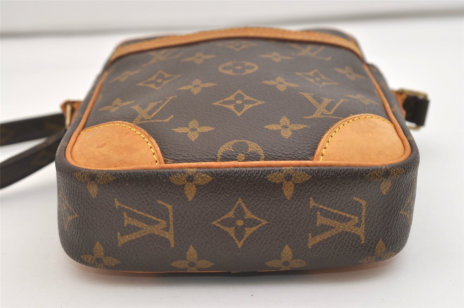 Authentic Louis Vuitton Monogram Danube Shoulder Cross Body Bag M45266 LV 5784J