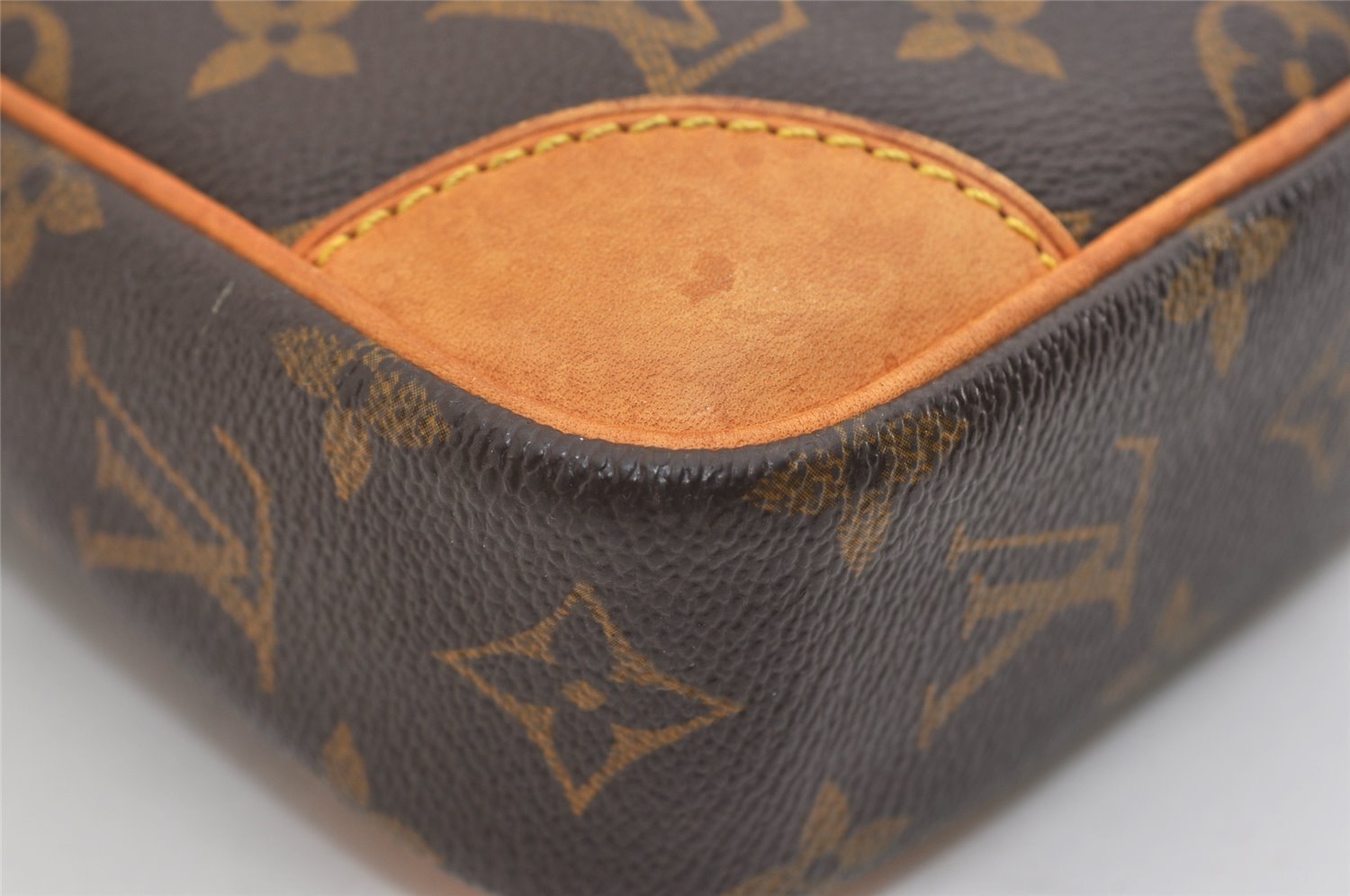 Authentic Louis Vuitton Monogram Danube Shoulder Cross Body Bag M45266 LV 5784J