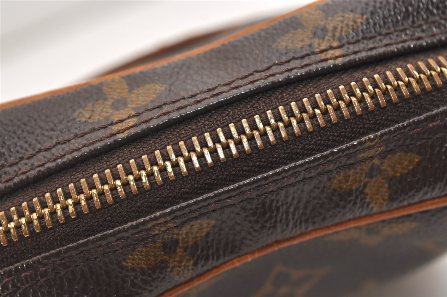 Authentic Louis Vuitton Monogram Danube Shoulder Cross Body Bag M45266 LV 5784J