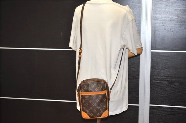 Authentic Louis Vuitton Monogram Danube Shoulder Cross Body Bag M45266 LV 5784J