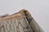 Authentic GUCCI Web Sherry Line GG Plus Tote Bag PVC Leather Brown Junk 5785I