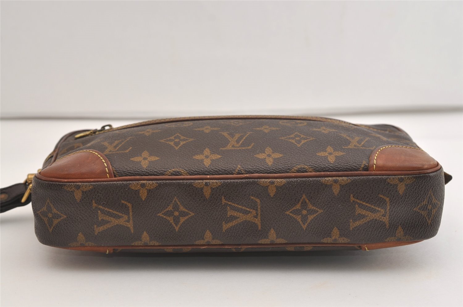 Authentic Louis Vuitton Monogram Marly Dragonne GM M51825 Clutch Hand Bag 5785J