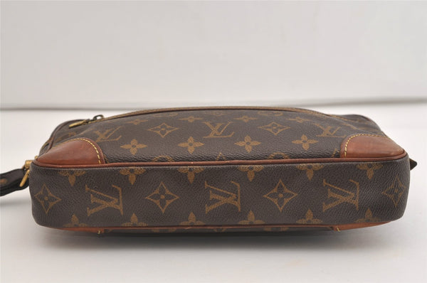 Authentic Louis Vuitton Monogram Marly Dragonne GM M51825 Clutch Hand Bag 5785J