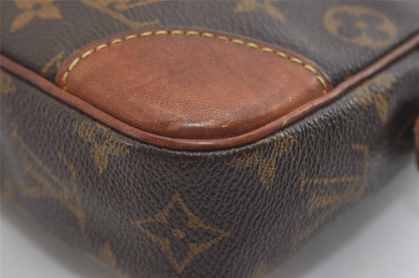 Authentic Louis Vuitton Monogram Marly Dragonne GM M51825 Clutch Hand Bag 5785J
