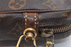 Authentic Louis Vuitton Monogram Marly Dragonne GM M51825 Clutch Hand Bag 5785J