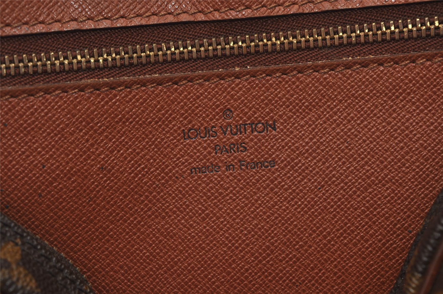 Authentic Louis Vuitton Monogram Marly Dragonne GM M51825 Clutch Hand Bag 5785J