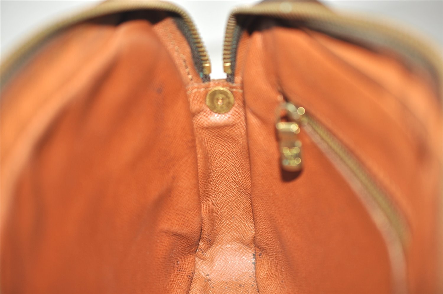 Authentic Louis Vuitton Monogram Marly Dragonne GM M51825 Clutch Hand Bag 5785J