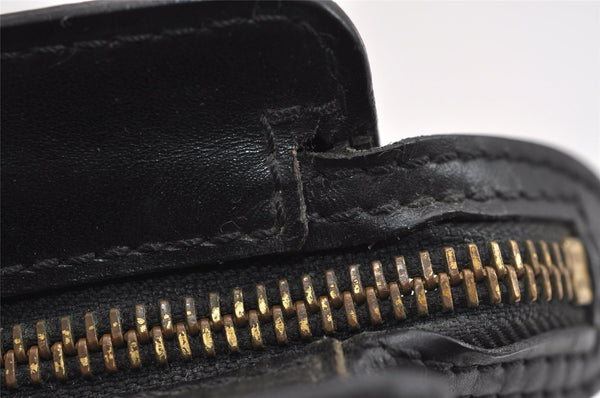 Authentic Louis Vuitton Epi Pochette Homme Clutch Hand Bag Black M52522 LV 5786J