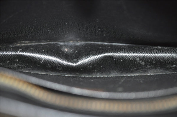 Authentic Louis Vuitton Epi Pochette Homme Clutch Hand Bag Black M52522 LV 5786J