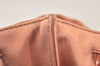 Authentic GUCCI Vintage Shoulder Drawstring Bag Purse Satin Pink 5786K