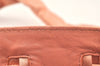 Authentic GUCCI Vintage Shoulder Drawstring Bag Purse Satin Pink 5786K